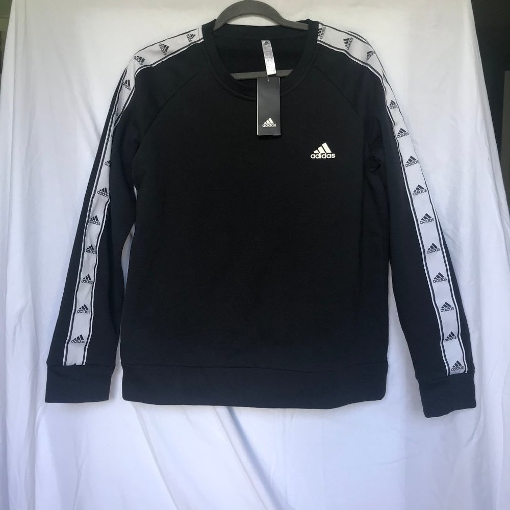 Adidas Tiro Tape Crewneck Sweatshirt (NWT)
